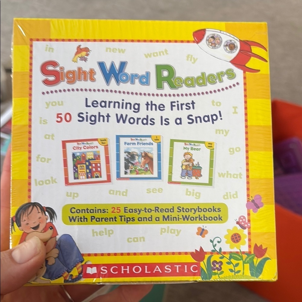 Scholastic Sight Word Readers Set - Bright Yellow